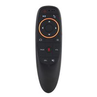 Souris aérienne G10S 2.4G pour Smart TV et décodeur, télécommande vocale infrarouge avec gyroscope