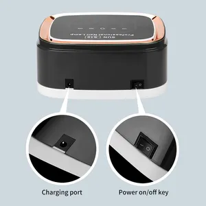 Rechargeable Nail Art Lamp Professional 36 LED UV Dryer for Gel Nail Polish, Fast Nail Dryer <b>with</b> 4 <b>Timers</b> for Salon and Home - Product Image 3
