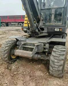 Excavadora de Ruedas Usada EW60C de 6 Toneladas en Oferta, Equipo de Construcción Hidráulico Diésel para Movimiento de Tierras - Product Image 6