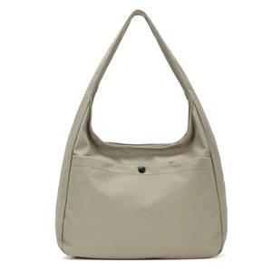 Custom Logo Durable Foldable Waterproof Nylon Hobo <b>Handbag</b> Single Strap Minimalist Design Zipper Closure Large Capacity Women's - Product Image 4