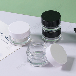 Chăm sóc da sang trọng vòng 5g 10g 20G Du Lịch Kích thước nhỏ trong suốt Vật nuôi dày tường <span class=keywords><strong>Jar</strong></span> mắt Kem <span class=keywords><strong>container</strong></span> Nhựa nặng <span class=keywords><strong>Jar</strong></span> - Product Image 2