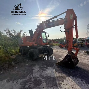 Doosan รถขุดล้อ Dx140w มือสอง Doosan DH130W-7รถขุดล้อ Dh130w มือสอง Dh150 - Product Image 4