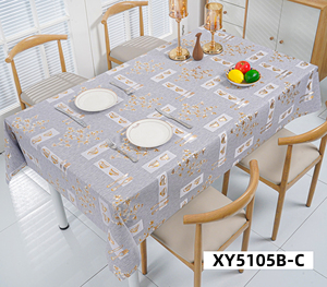 Mantel de vinilo de Pvc de lujo para mesa de restaurante Buffect de boda - Product Image 6