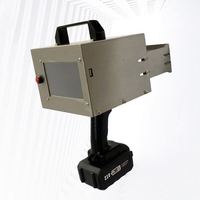 Máquina de Marcado de Chasis de Vehículos Inalámbrica Portátil, Punzón Metálico Eléctrico XY/SD-4-12030 para Codificación de Número VIN, para Chasis de Automóviles