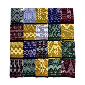 Sarong Lungi Al-Munif tissé en rayonne respirante, fait main, pour homme, coupe ample et élégante, style musulman indonésien - Product Image 5