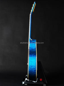 40 pollici in legno massello chitarra acustica, di colore <span class=keywords><strong>blu</strong></span> quilted maple deluxe <span class=keywords><strong>chitarre</strong></span> - Product Image 2