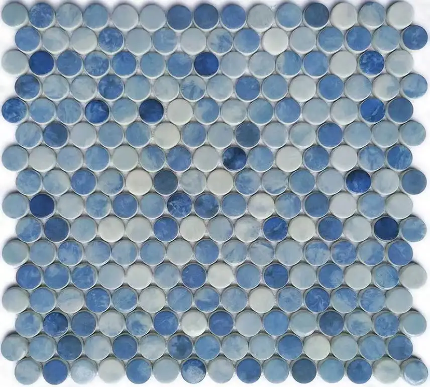 2022 Poolux piastrelle per piscina in gres porcellanato di alta qualità per piastrelle per piscina mosaico in ceramica mosaico in porcellana