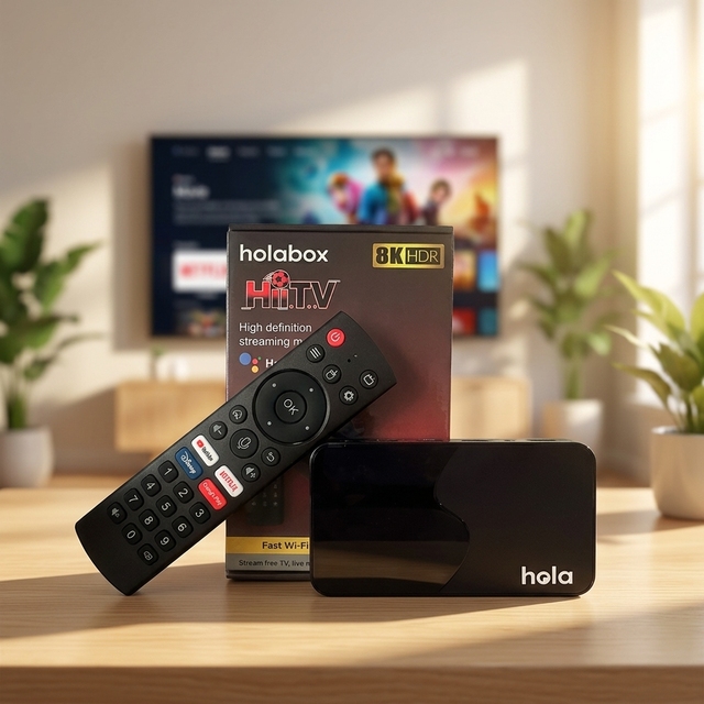 Super 8K HRD Strong Smart IP-TV Box Hola HiiTV Lemon Stalker Android 15 4K WIFI Allwinner H618 Without IPTV with BT Voice Remote