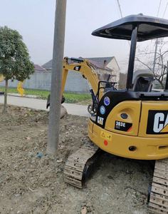 Mini-excavatrice compacte d'occasion CAT 303E de 1800 kg, excavatrice hydraulique, petite pelle mécanique à vendre en gros - Product Image 4