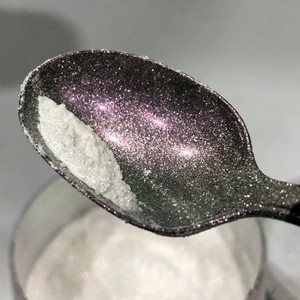 Poudre de Pigment Arc-en-ciel Effet Caméléon Aurore, Effet de Changement de Couleur, Cosmétique, Forme Blanche Inorganique - Product Image 2