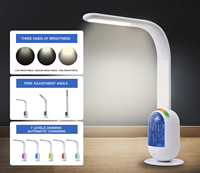 Lampe de bureau à chargeur sans fil/lampe de Table de luxe nordique moderne et décorative pour chambre à coucher avec Port Usb