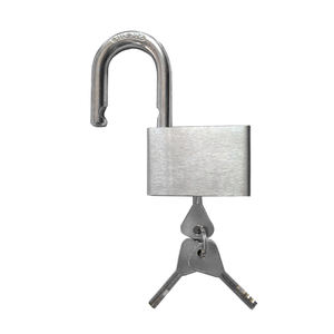 Muestra OEM disponible de acero inoxidable puerta de garaje <span class=keywords><strong>Euro</strong></span> cilindro candado de seguridad candado de acero inoxidable 40mm - Product Image 4