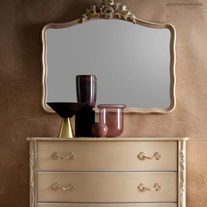 <b>High</b> End Most Popular New Design Modern Luxury Mirrored <b>Side</b> <b>Tables</b> Bedroom Solid Wood Nightstands for Home Living Room UP-10-1 - Product Image 4