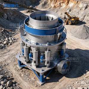 Équipement de concassage multi-cylindres à cône pour minerai de cuivre et <span class=keywords><strong>calcaire</strong></span>, faible teneur en aiguilles, matériaux de construction pour l'exportation - Product Image 3