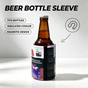 Divertido Enfriador de Latas de Cerveza con Base Magnética de Neopreno, Porta Latas de 12oz/330ml, Impermeable y Portátil - Product Image 5