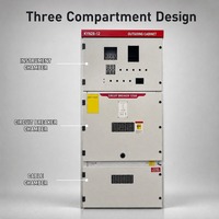 Armoire de commutation intérieure métallique amovible KYN28-12, fabrication directe usine, panneau en acier personnalisé IP40 IP20, vente en gros