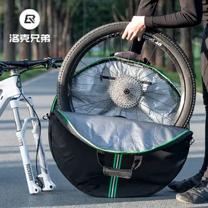 Saco de carga para bicicleta, saco protetor à prova d'água para ciclismo ao ar livre, grande capacidade, para rodas e bicicletas
