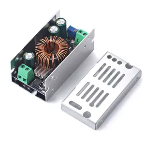 DC-DC 100W 6A konverter Buck 10-90v 12V 24V 36V 48V 60V 72V 84V sampai 1.5V-60V 3V 3.3V 5V 15V 19V modul daya Regulator voltase