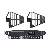 948 vente chaude 8 canaux amplificateur d'antenne scène Performance UHF sans fil Microphone récepteur de Distribution de Signal