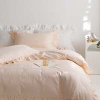 Nouvel ensemble de literie 100% coton, housse de couette et drap en pur coton, literie de luxe douce en coton à fibres longues