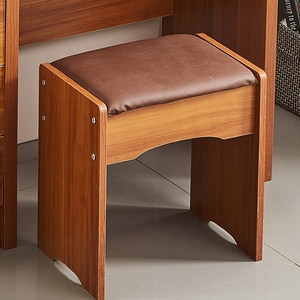 Meuble de chambre à coucher de style européen pour <span class=keywords><strong>filles</strong></span>, coiffeuse d'angle économique en mélamine avec miroir coulissant et miroir LED - Product Image 4