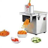Machine à découper multifonctionnelle automatique pour légumes, coupe-granulés de carottes, pommes de terre, oignons, trancheuse électrique, râpe