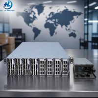 Unidad de Switch de Red Agregada de Capa 3 Gerenciada para Centro de Datos, S9855-32DH-G, Ultra Alta Densidad, 32 Puertos, 400G QSFP-DD, Nativa para IA