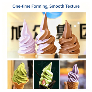 Máquina Expendedora de Helados de Acero Inoxidable, Compresor Duradero, Bajo Mantenimiento, Alto Rendimiento para Parques de Atracciones - Product Image 4