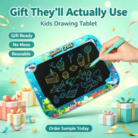 Tablette d'écriture LCD 8,5 10 12 pouces à fort potentiel de rentabilité pour enfants, tableau à gribouiller, personnalisation de la batterie, vente en gros en vrac, cadeau Amérique du Nord