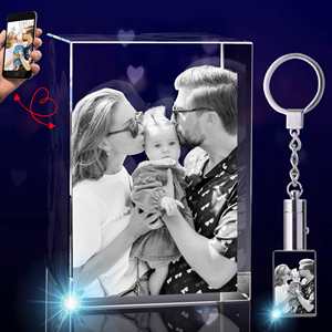 Honneur du presse-papiers en cristal 3D Laser Crystal <span class=keywords><strong>Photo</strong></span> K9 Porte-clés en cristal vierge - Product Image 5