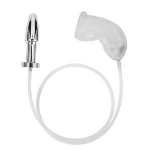2-in-1 Silicone anale Plug & penieno Set impermeabile BDSM ritenuta giocattolo del sesso per gli uomini abbigliamento Bondage con glande stimolatore - Product Image 3