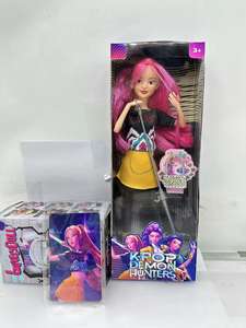 Nuovo Set di Modellini in PVC <span class=keywords><strong>K</strong></span> per Cacciatori di Demoni con Chitarra Card-<span class=keywords><strong>K</strong></span>- Bambola del Gruppo Femminile - Product Image 2