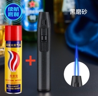 Petit mini briquet gonflable portable à main haute température arme à feu coupe-vent durable