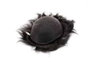 Tóc giả nam cao cấp chất liệu tóc Remy Ấn Độ, sóng tự nhiên, tết tay, bền, chất liệu da đầu giả - Product Image 2