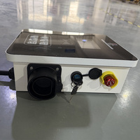 IEC 62196 3 Phase 32A 1 Phase 7kW Wallbox Type2 Connecteur 22kW Station de charge Courant réglable 16a Home EV Chargeur