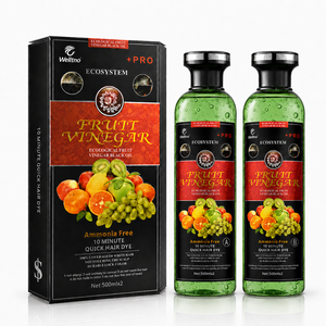 Gel colorant capillaire noir qui fait gagner du temps pour les utilisateurs à domicile occupés Couvre les cheveux gris rapidement Finition douce et naturelle <span class=keywords><strong>en</strong></span> environ 10 minutes - Product Image 1