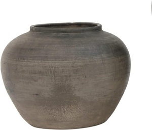 Ntique-macetas de cerámica Estilo Vintage nórdico chino, jarrón de <span class=keywords><strong>terracota</strong></span> hecho a mano rústico y chic para decoración del hogar - Product Image 2