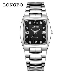 Reloj con Correa de Acero Impermeable, Reloj Cuadrado Simple y Elegante - Product Image 4