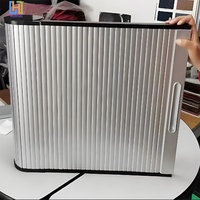 Porte de tambour en PVC Porte de volet roulant à surface ouverte et finie avec service de traitement d'extrusion