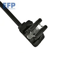 Offre Spéciale – Assortiment de Clips de Rangement Auto-Bloquants pour Harnais de Voiture, Attaches de Câbles à Fixation par Poussée en Nylon 66 pour l'Organisation des Faisceaux de Câbles Automobiles