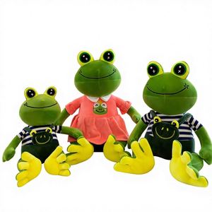 Peluches de Rana para Parejas, Lindos Peluches de Rana de Dibujos Animados, Regalos para Niños de 30cm-50cm - Product Image 3