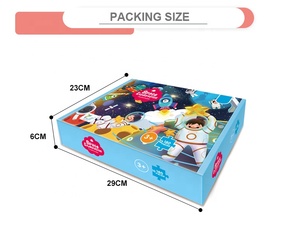 Puzzle éducatif pour enfants, carte du monde, 180 pièces, jouet, impression sublimation, coloré - Product Image 6
