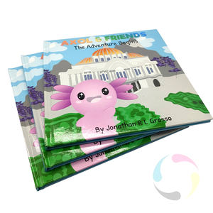 Libros Infantiles Personalizados con Tapa Dura, Divertidos y Coloridos, con Logotipo Personalizado, Laminación Mate de Papel de Arte Recubierto - Product Image 6