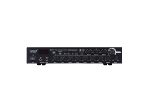 Mini <span class=keywords><strong>Amplificador</strong></span> de <span class=keywords><strong>3</strong></span> <span class=keywords><strong>Zonas</strong></span>, Sistema de PA de 150W con Bluetooth, <span class=keywords><strong>Amplificador</strong></span> de Sonido Público para Música Ambiental en Tiendas - Product Image 2