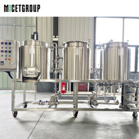 Kit de brassage à domicile isobare 1BBL réservoir de fermentation conique en acier inoxydable système de brassage de machine à bière pilote pour le brassage à domicile