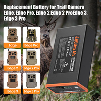 Paket Baterai Kamera Berburu 6500mAh untuk Moultrie Cellular Edge/Edge Pro/Edge 2/Edge 2 Pro/Edge 3/Edge 3 Pro OEM