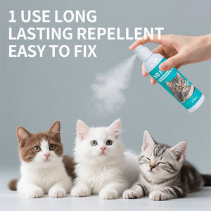 <span class=keywords><strong>Spray</strong></span> répulsif moderne pour chats, intérieur/extérieur, entraînement, dissuasion, chats, chiens, ingrédients naturels sûrs, arrêt du grincement et du griffage - Product Image 6