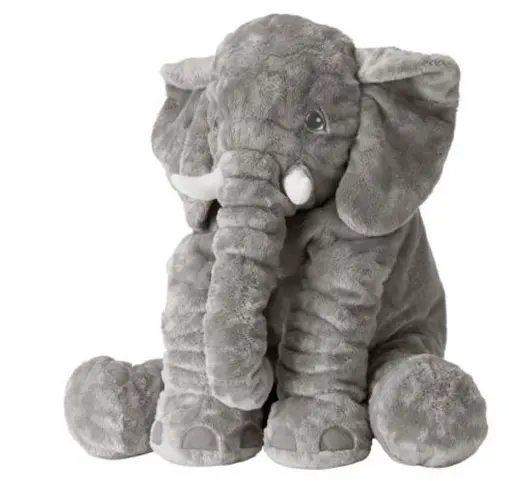 Elefante farcito giocattolo del cuscino del bambino per l'elefante della peluche