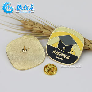 Toptan hiçbir minimum metal <span class=keywords><strong>pin</strong></span> çinko alaşım broş sert mineli yaka rozeti üretici özel logo emaye <span class=keywords><strong>pin</strong></span> - Product Image 5