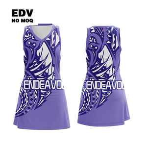 Premium Youth Netball Uniform High Stretch <b>for</b> Matches Quick Dry with Team Design - Product Image 2